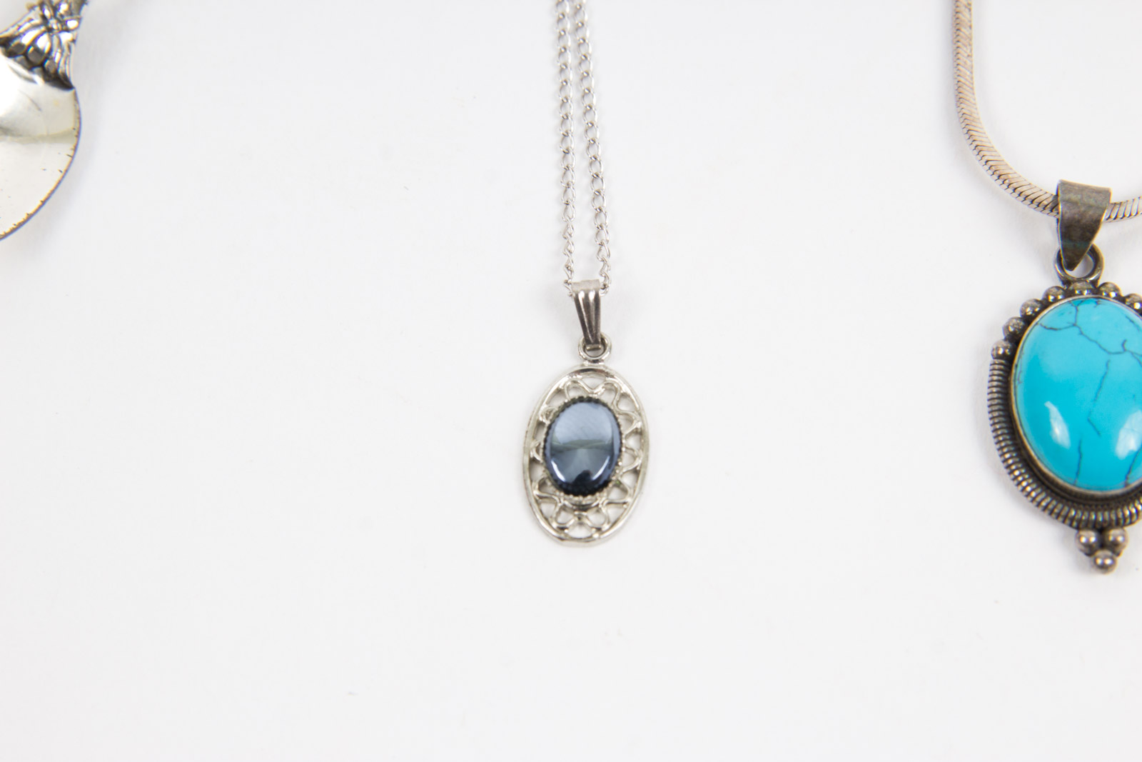 Sterling, Turquoise, and Crystal Jewelry Assortment