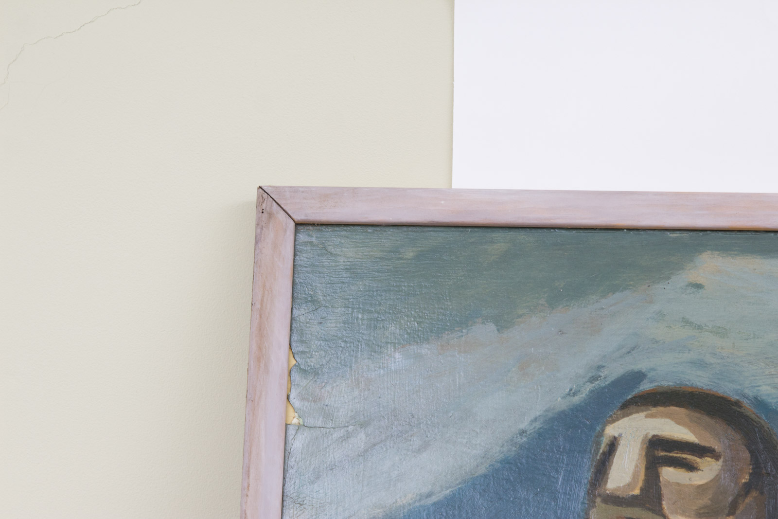 Noel Martin Large Painting on Board "Three Ladies" (1947)