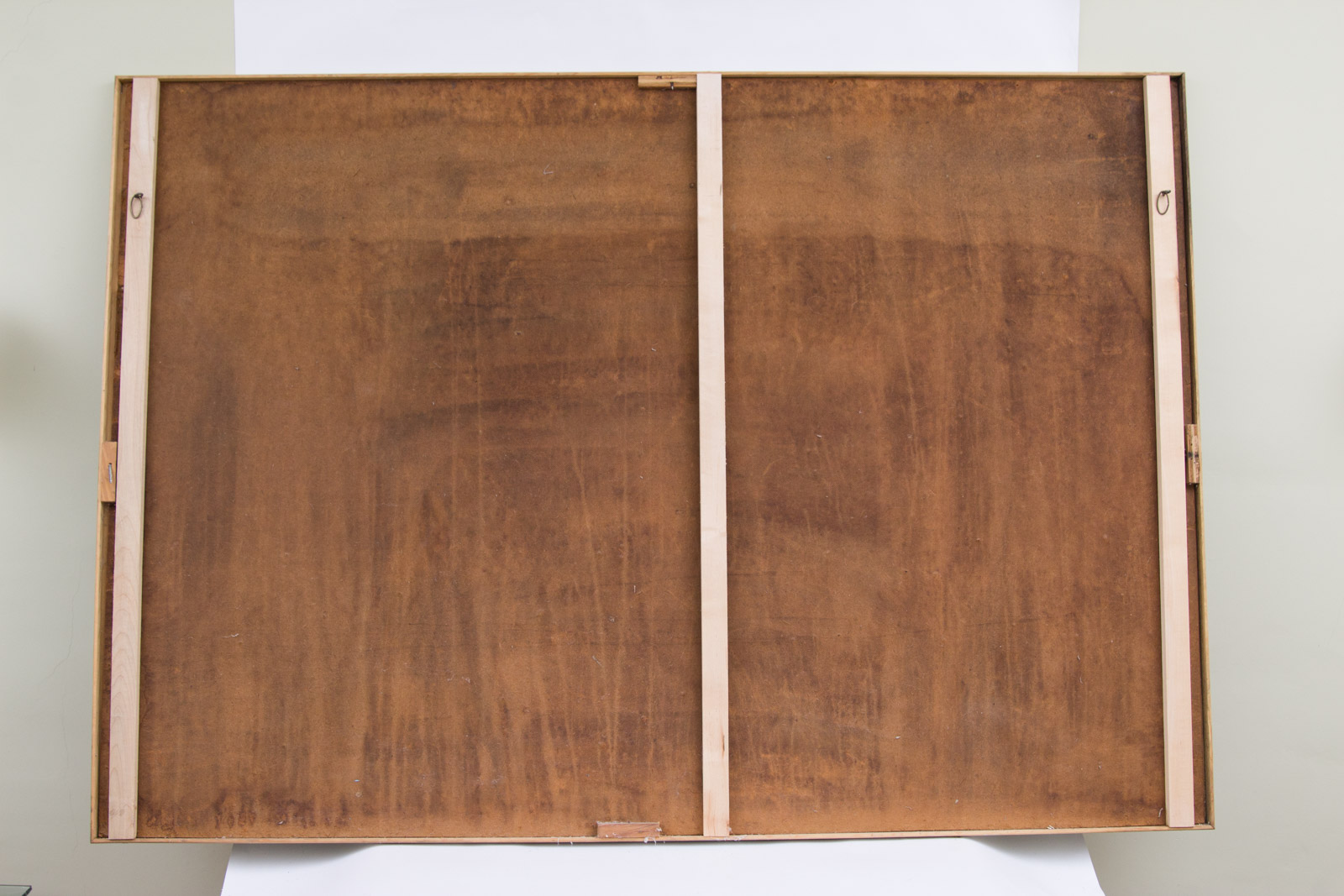 Noel Martin Large Painting on Board "Three Ladies" (1947)