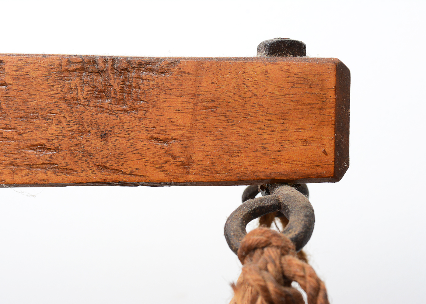 Antique Wooden Hanging Balance Scale