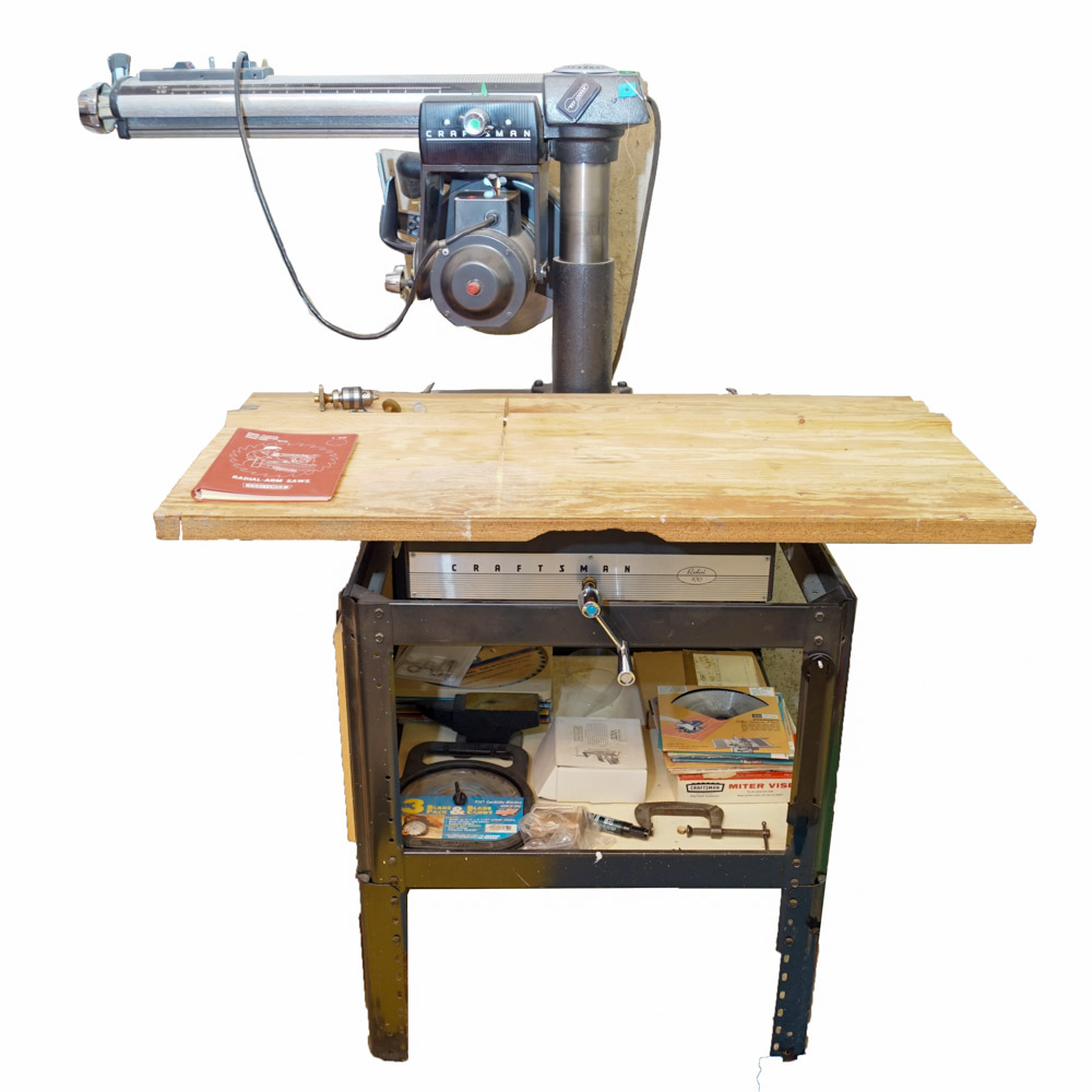 Vintage Craftsman Radial-Arm Saw