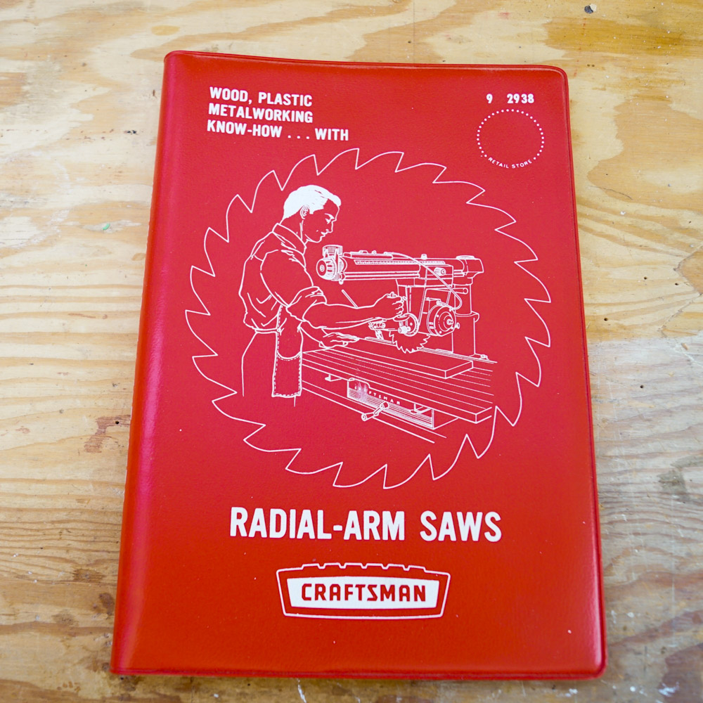 Vintage Craftsman Radial-Arm Saw