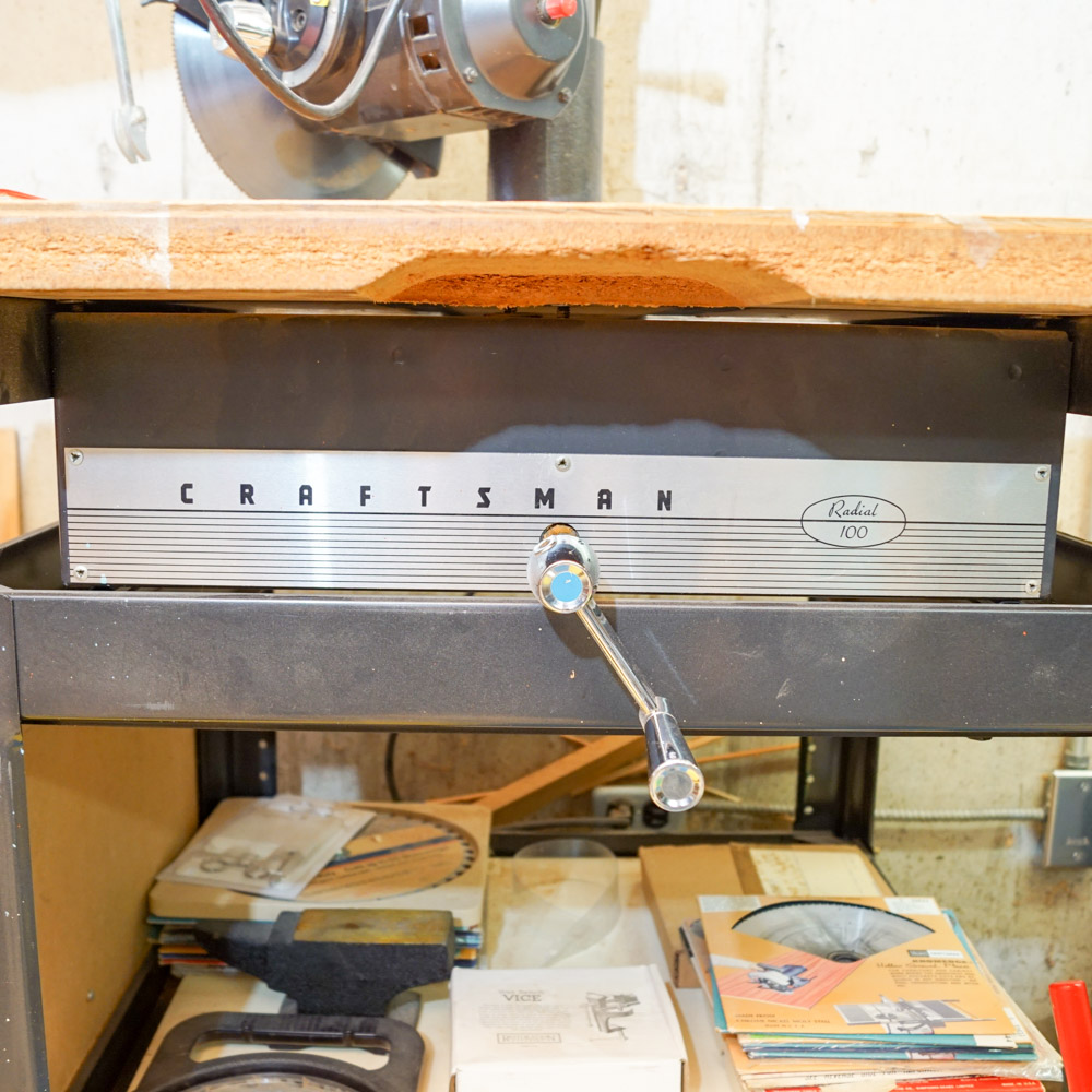 Vintage Craftsman Radial-Arm Saw