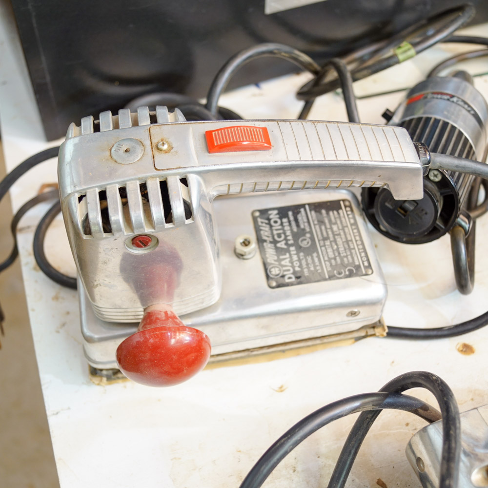 Collection of Vintage Power Tools