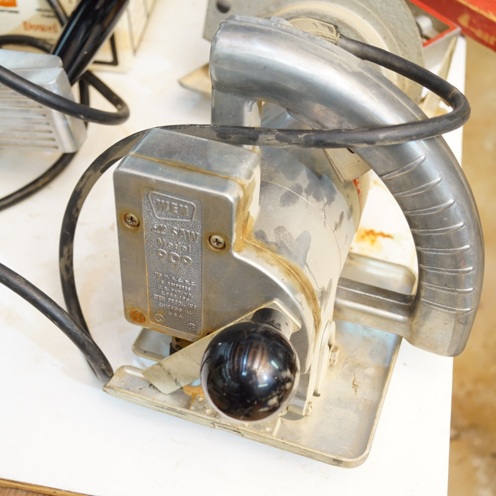 Collection of Vintage Power Tools