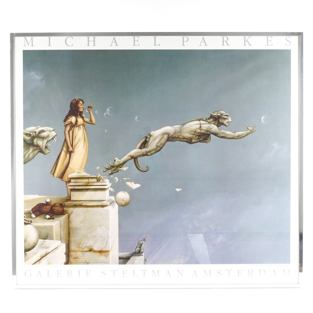 Michael Parkes Gallerie Steltman Poster Print "Gargoles"