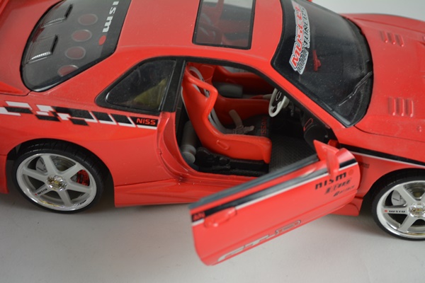 Five Die-Cast Model Cars