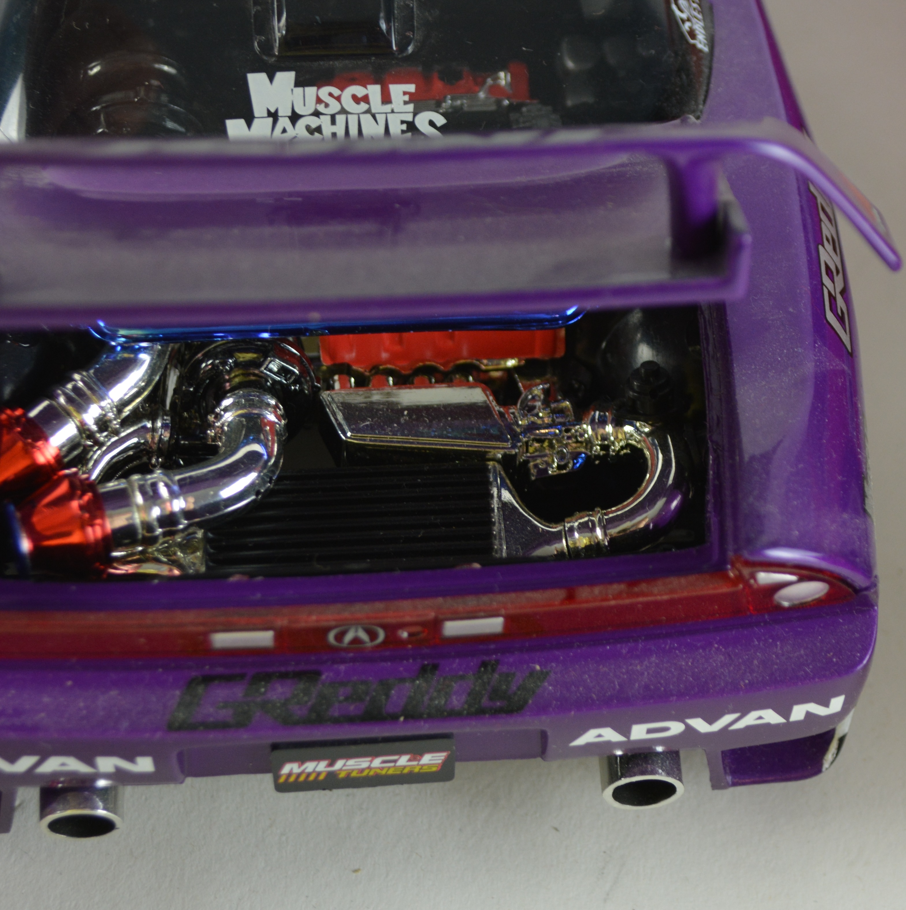 Five Die-Cast Model Cars