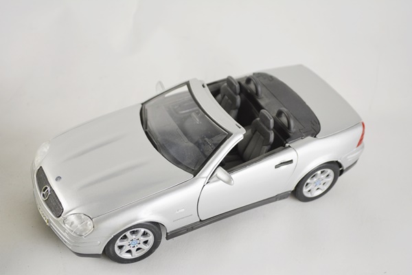 Seven Die-Cast Model Cars