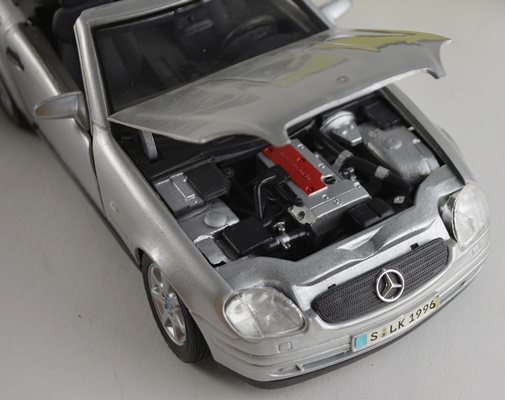 Seven Die-Cast Model Cars