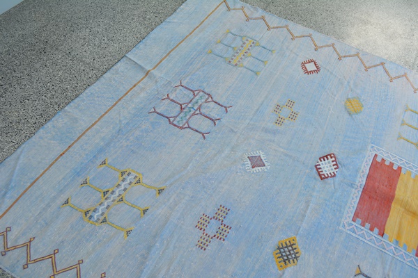 Moroccan Kilim Bed Cover/Area Rug