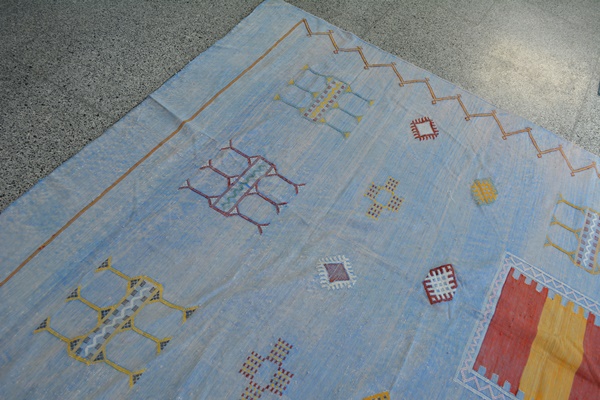 Moroccan Kilim Bed Cover/Area Rug