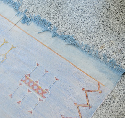 Moroccan Kilim Bed Cover/Area Rug