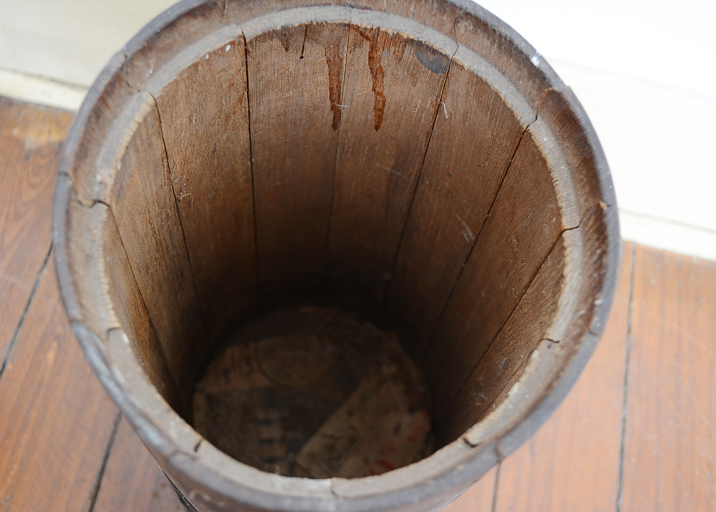 Antique Wooden Butter Churn