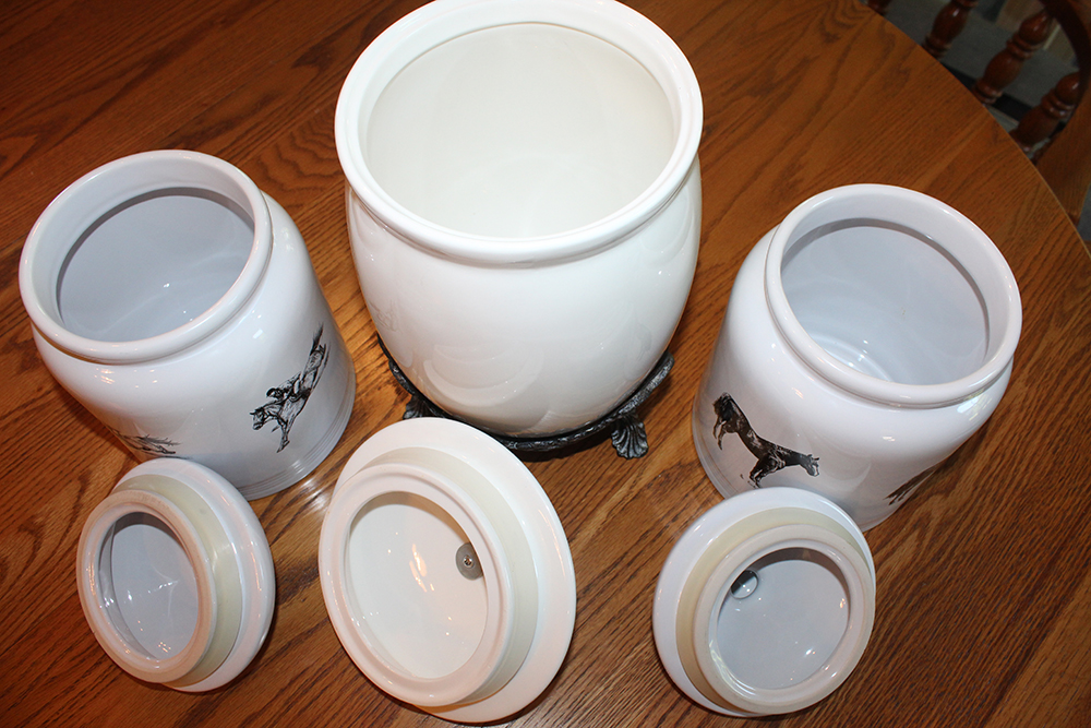 Rosalinde Porcelain Canisters