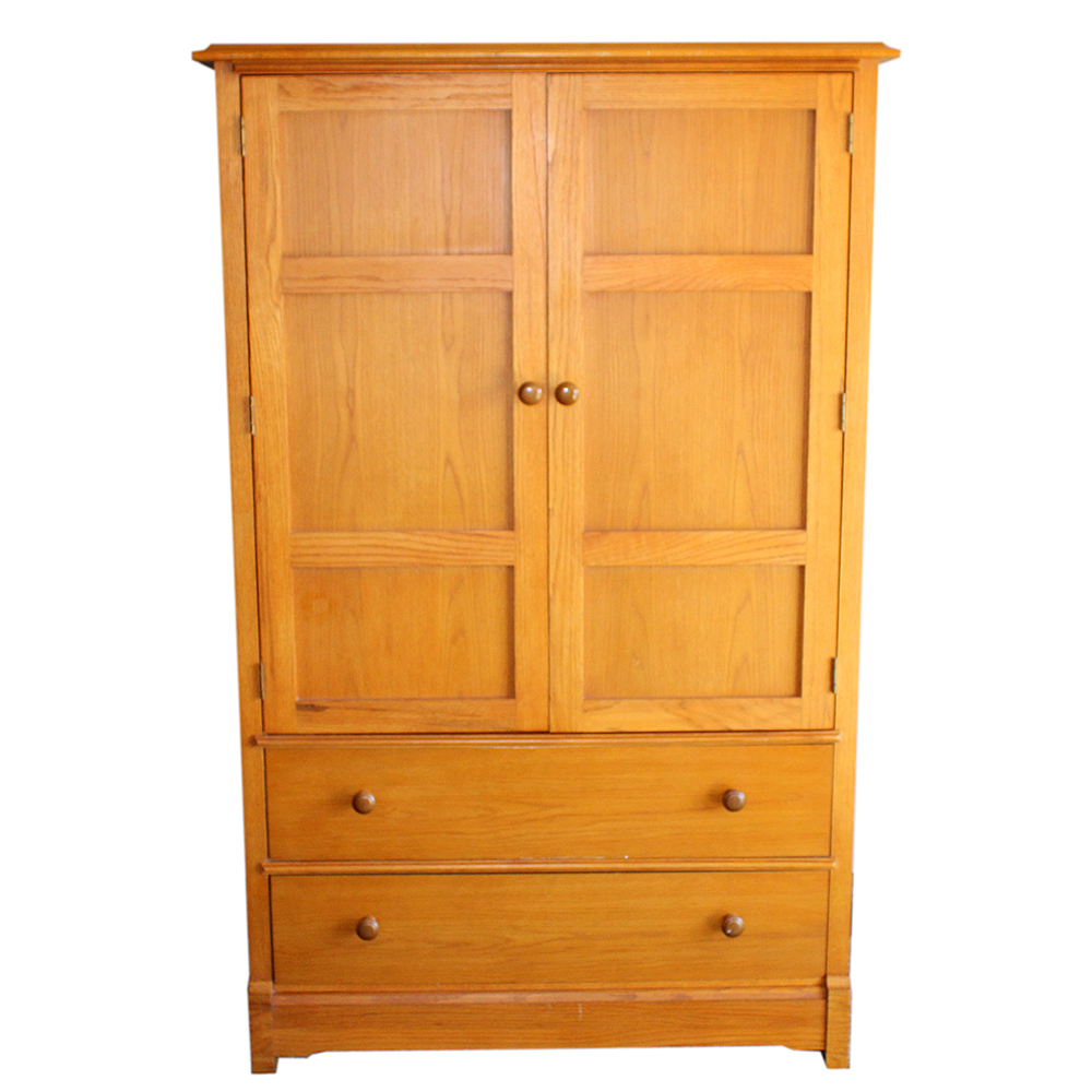 Oak Armoire by Thomasville Furniture