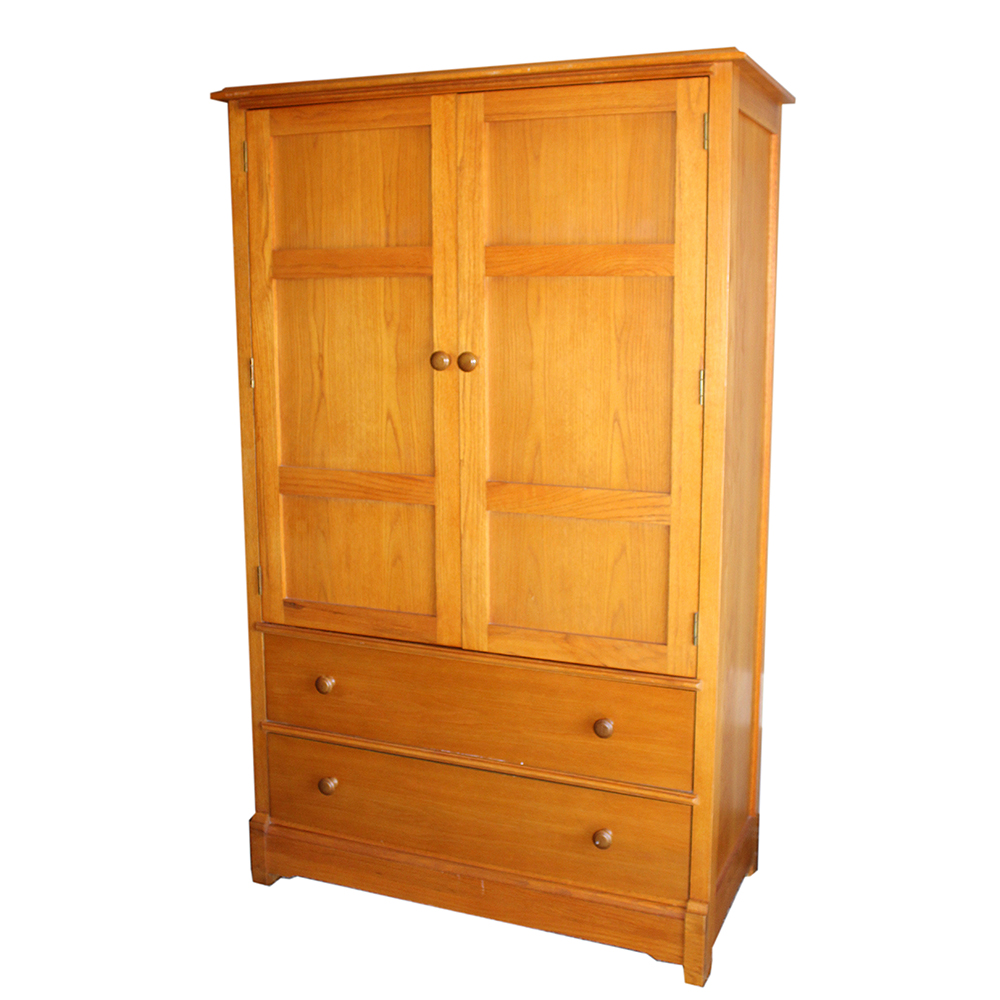 Oak Armoire by Thomasville Furniture