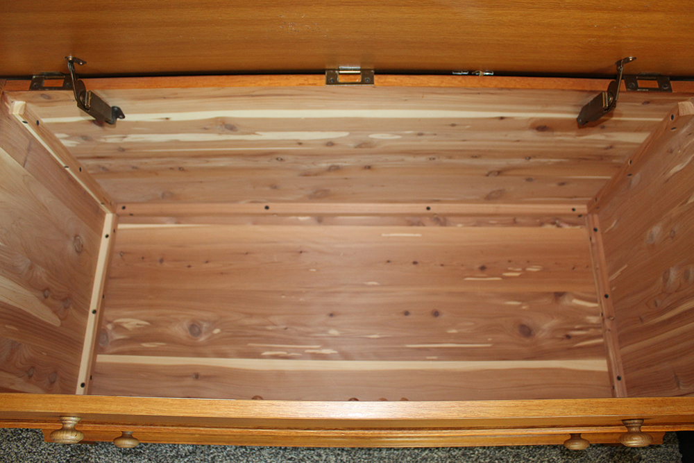Cedar-Lined Oak Chest
