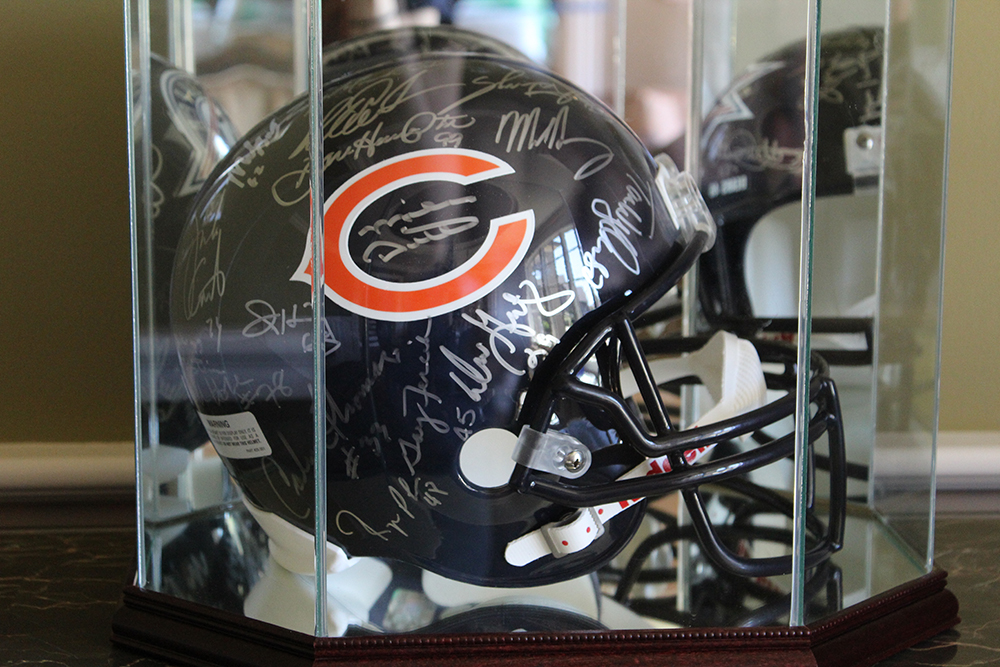 1986 Chicago Bears Autographed Super Bowl XX Helmet