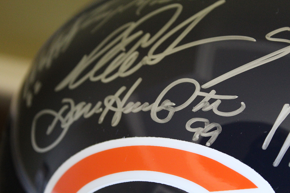 1986 Chicago Bears Autographed Super Bowl XX Helmet