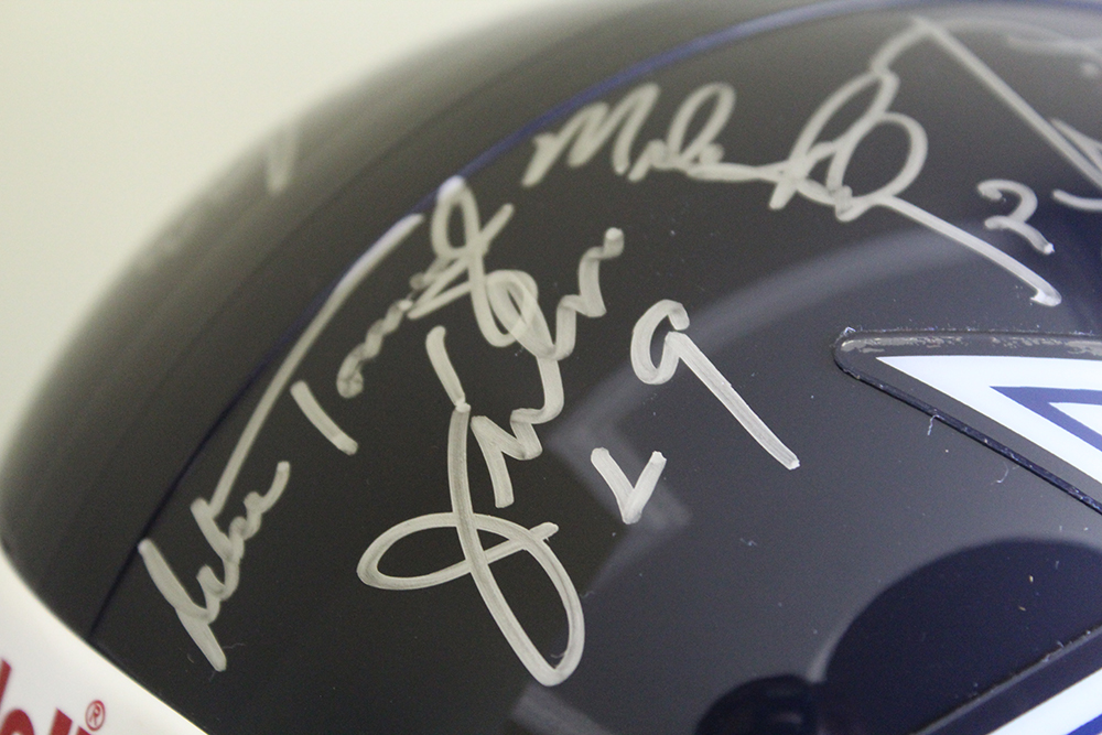 1986 Chicago Bears Autographed Super Bowl XX Helmet