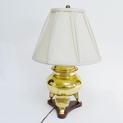 Shoal Creek Lighting Brass Table Lamp