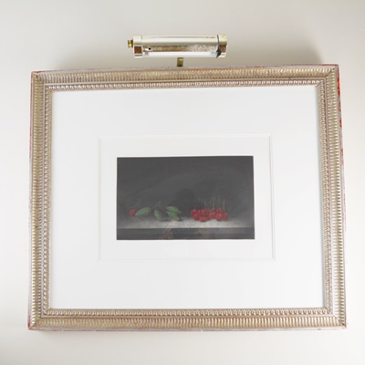 Tomoe Yokoi "Cherries With Stem" Limited Edition Mezzotint