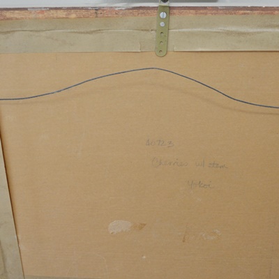 Tomoe Yokoi "Cherries With Stem" Limited Edition Mezzotint