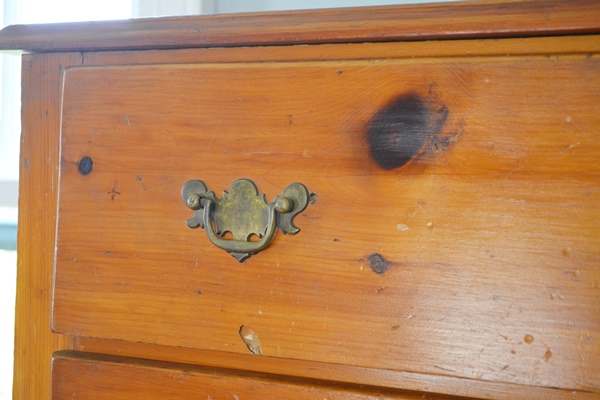 Colonial Style Knotty Pine Dresser