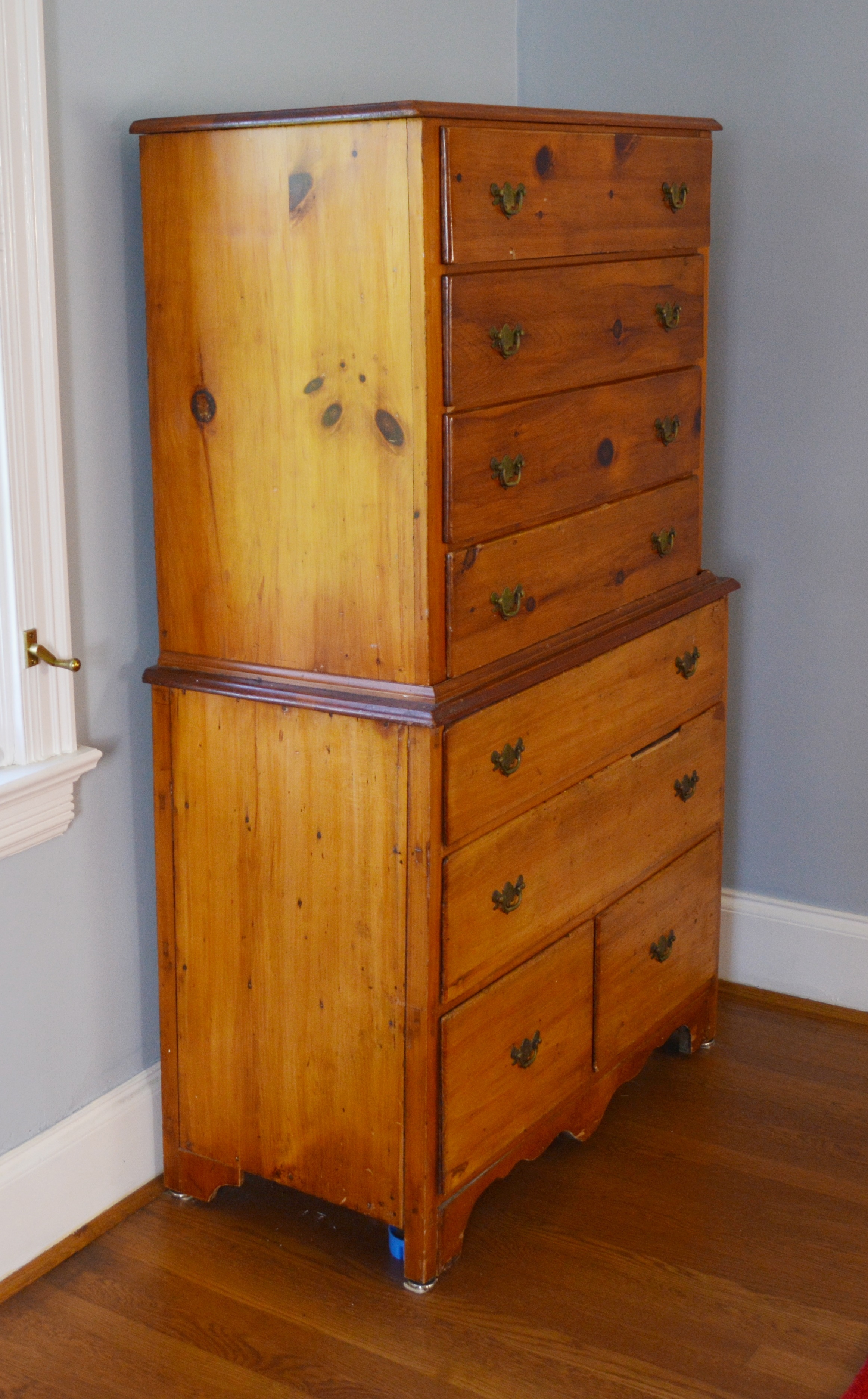 Colonial Style Knotty Pine Dresser