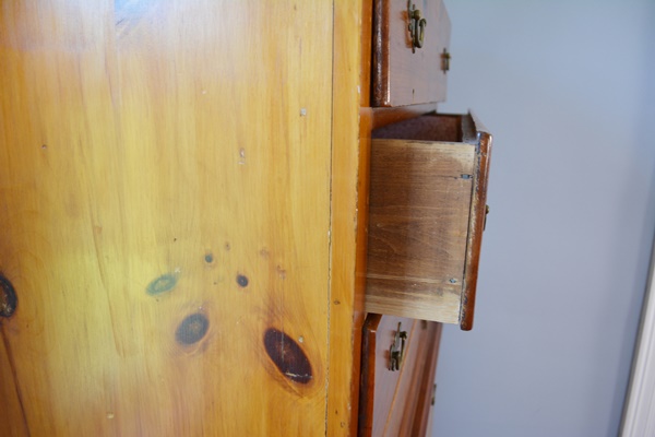 Colonial Style Knotty Pine Dresser