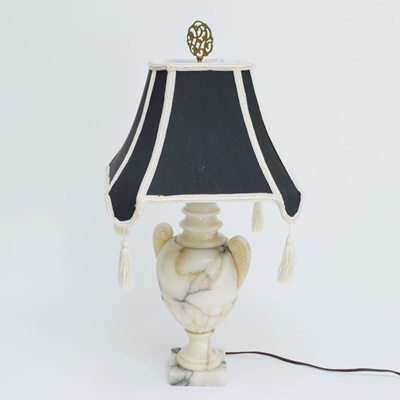 Marble Urn-Shaped Table Lamp