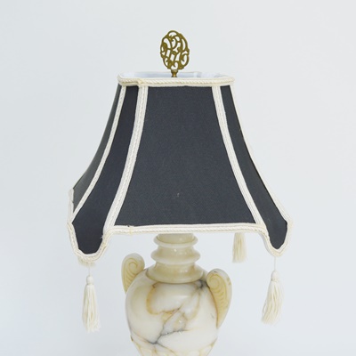 Marble Urn-Shaped Table Lamp