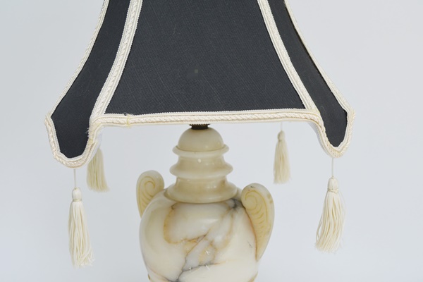 Marble Urn-Shaped Table Lamp