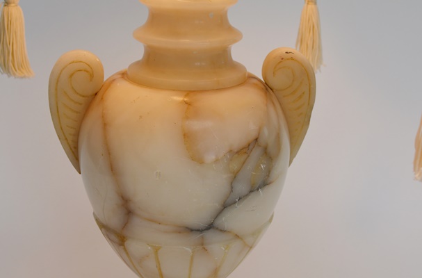 Marble Urn-Shaped Table Lamp