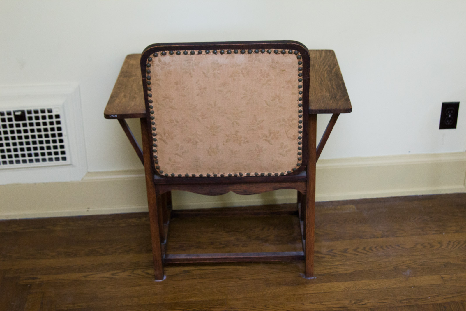 George Henshaw Mission Tiger Oak Armchair