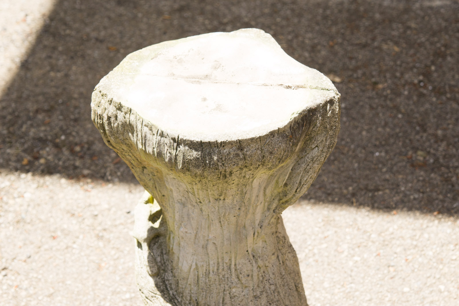 Concrete Hotei Laughing Buddha Yard Statue with Stand