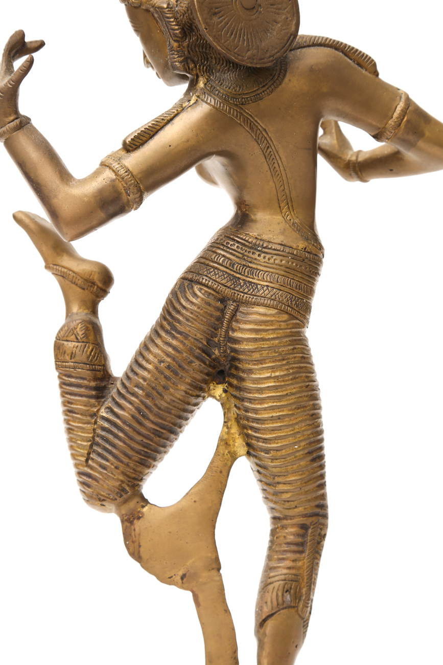 Large Bronze Indian Goddess Sculpture