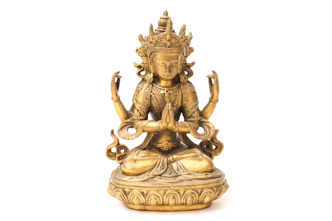 Collection Of Brass And Bronze Figurines