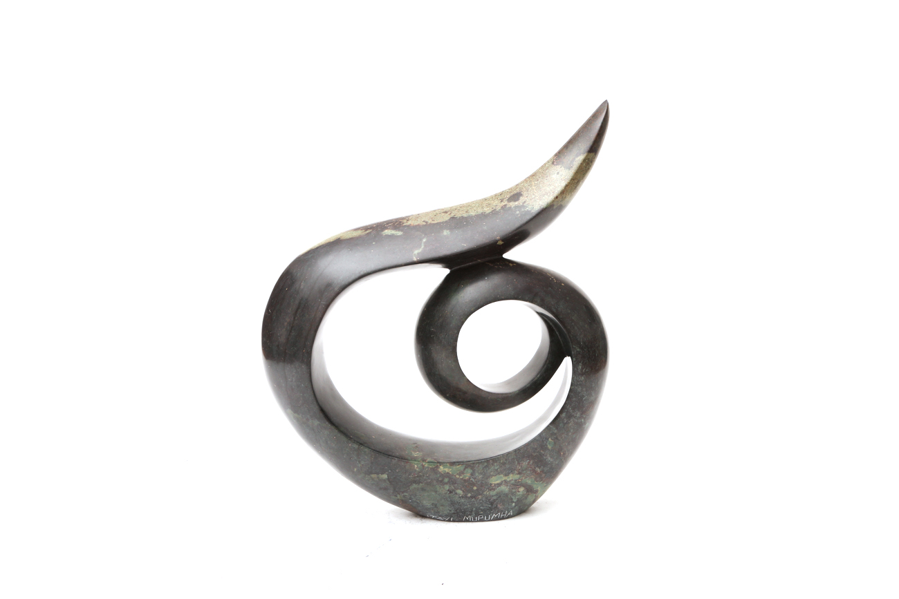 Itayi Mupamha Abstract Shona Stone Sculpture