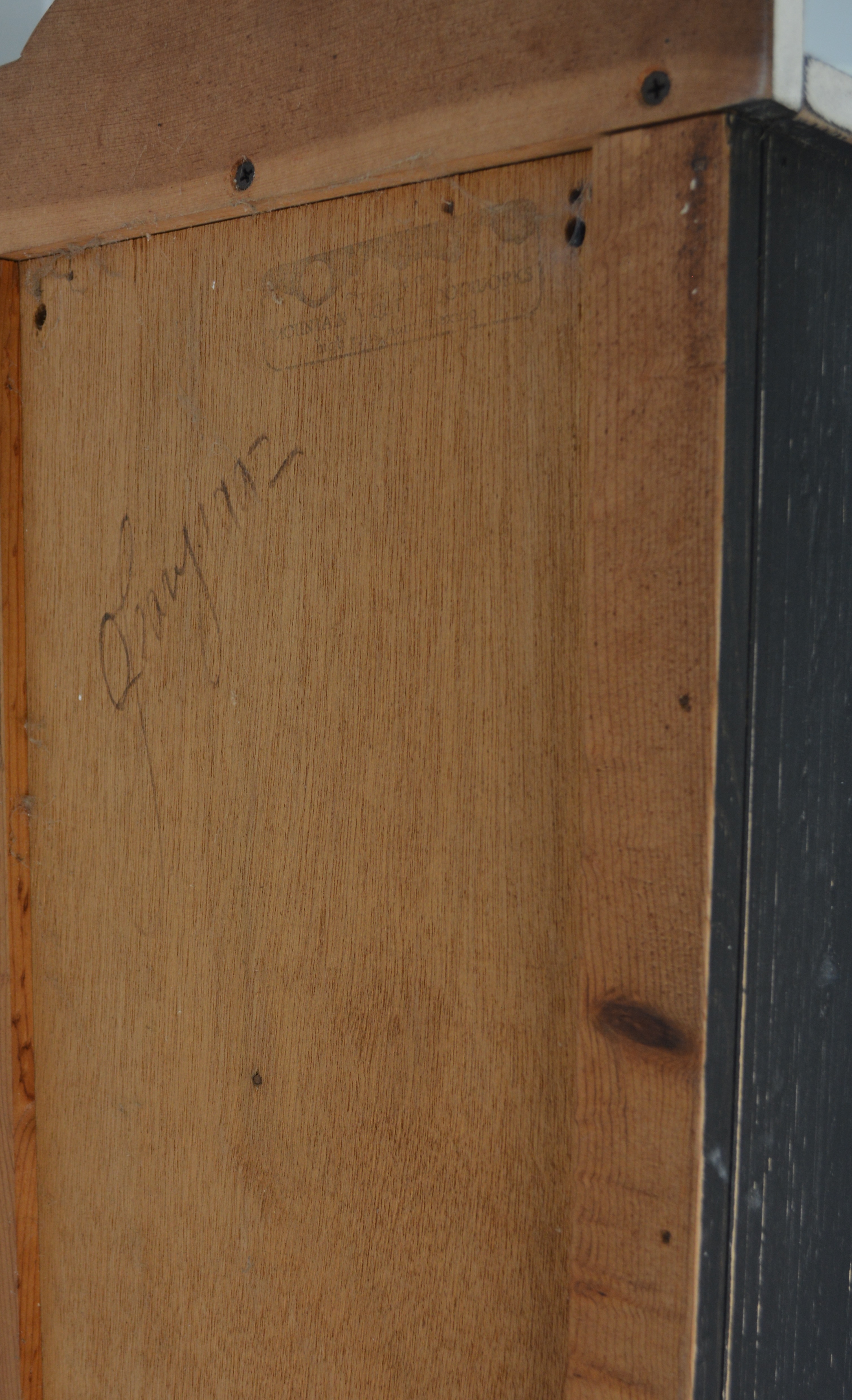 Watermelon Theme Clock and Cabinet