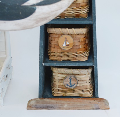 Beach Theme Powder Room Decor