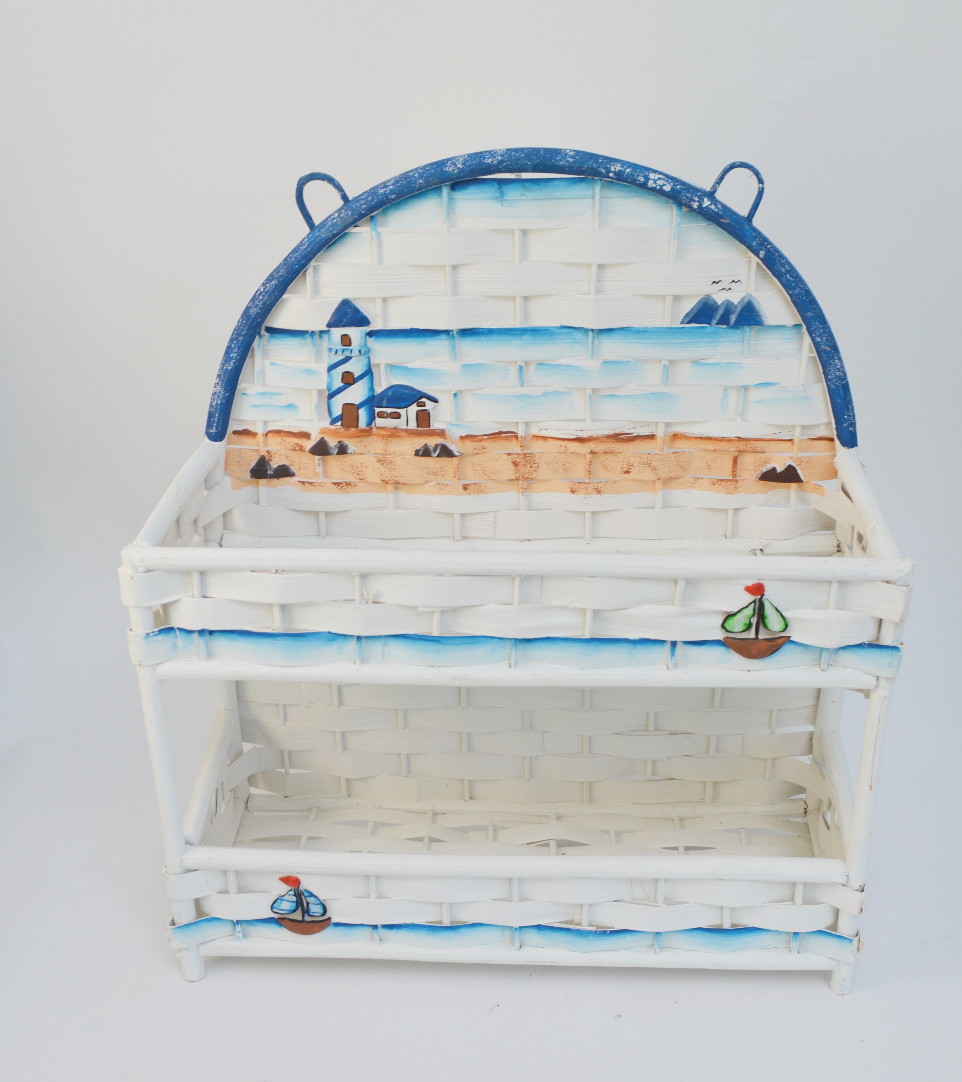 Beach Theme Powder Room Decor