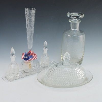 Assortment of Glass Items