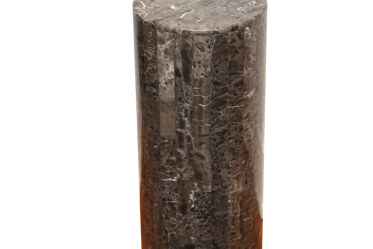 Circular Marble Display Pedestal