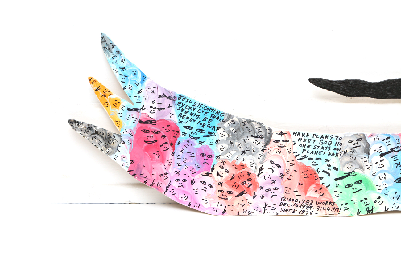 Reverend Howard Finster "Resting Souls Of The Dead Memorial" Angel