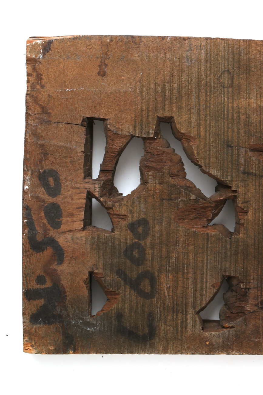 Large Hand Carved South Asian Wooden Wall Art