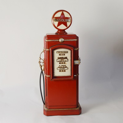 Vintage Style Gasoline Pump Theme CD Holder
