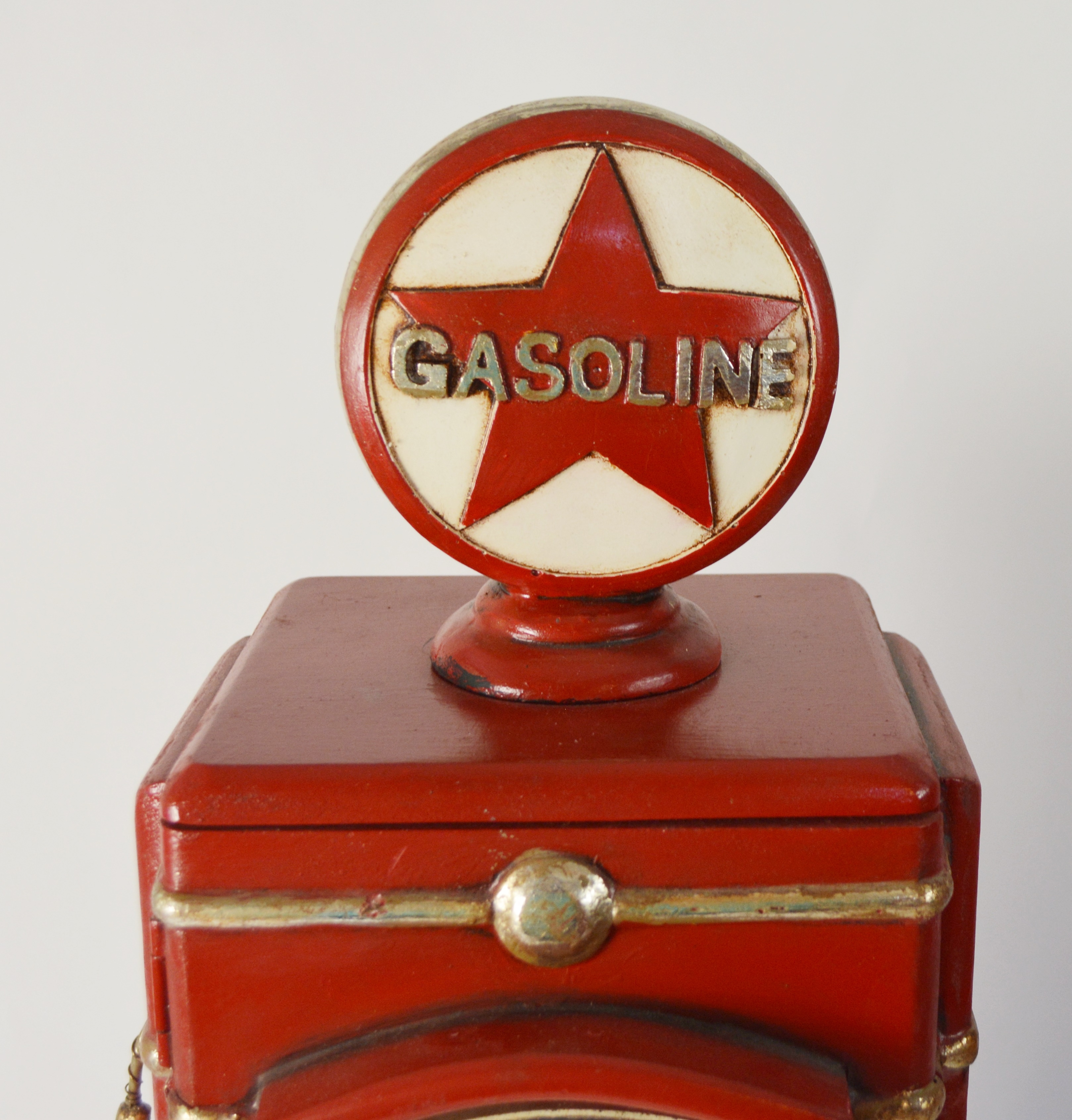 Vintage Style Gasoline Pump Theme CD Holder