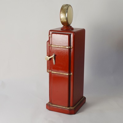 Vintage Style Gasoline Pump Theme CD Holder